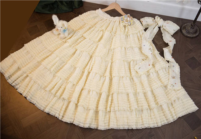Miss Point Tiered Lolita Underskirt