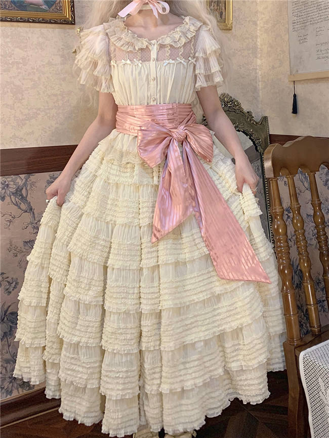 Miss Point Tiered Lolita Underskirt