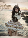 Time Sand Rear Soft Lolita Dress, Vest and Accessories