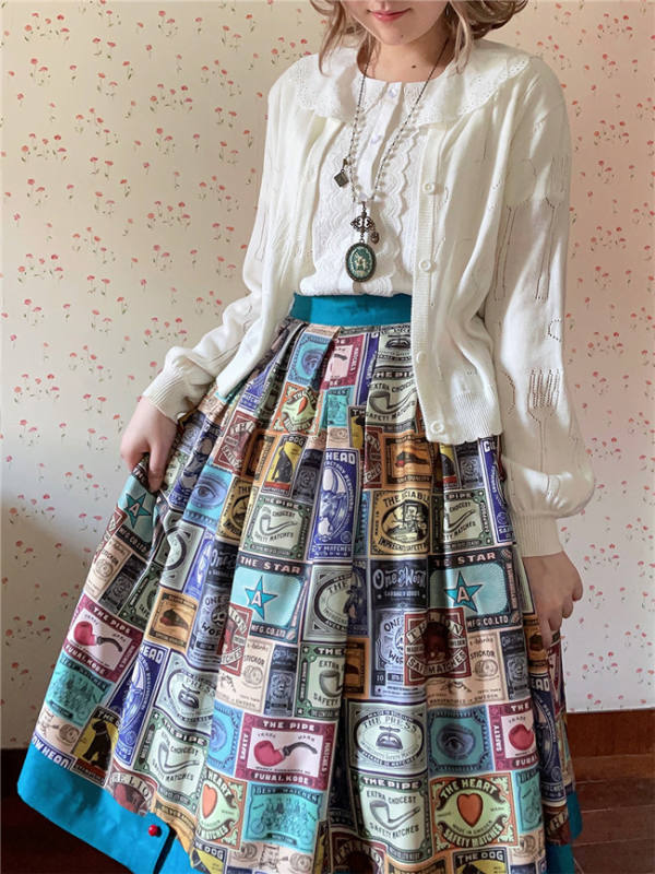 Miss Point Antique Label Daily Wear Lolita Skirt