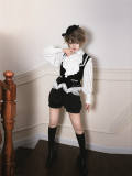 Withpuji the Banquet Maid Lolita Dress, Ouji Blouse, Vest and Bloomer