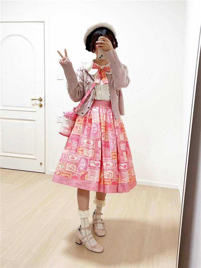 Miss Point Antique Label Daily Wear Lolita Skirt