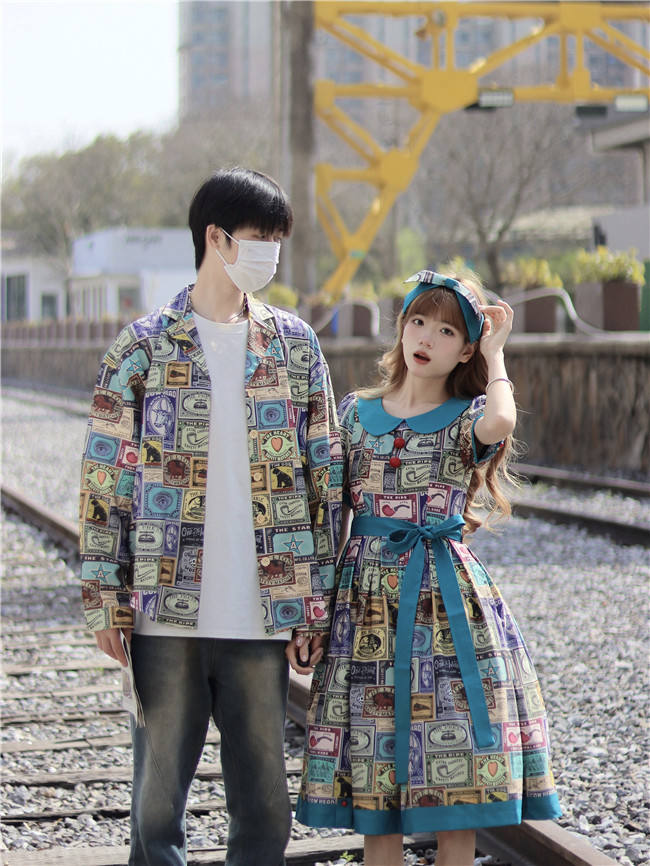 Miss Point Antique Label Daily Wear Printed Shirt
