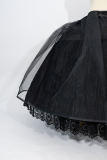 Black Super Puffy Wedding Petticoat