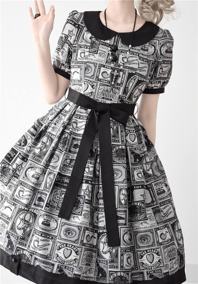 Miss Point Antique Label Daily Wear Lolita One Piece