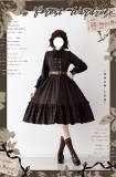 Forest Wardrobe Small Manor Stripe Lolita Dress and Blouse