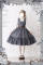 Gray JSK + Hairclip + Waist Belt