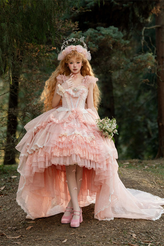 Magic Telegram Mermaid Gorgeous Lolita Dress and Accessories
