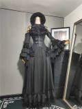 Milu Original the Dragon Gothic Lolita Skirt, Blouse, Vest and Corset