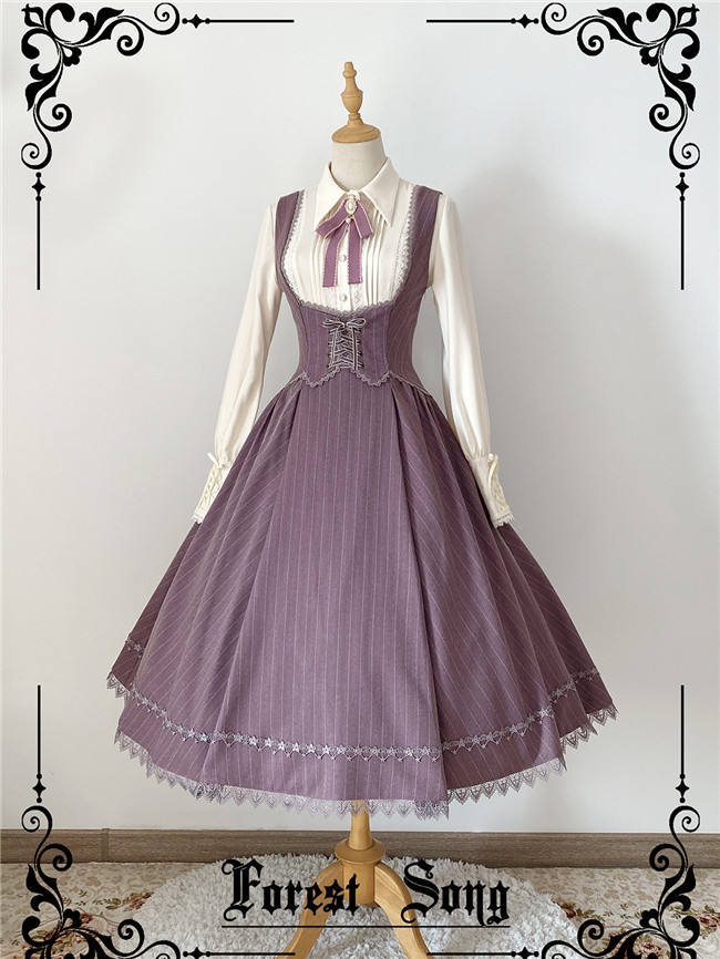 Forest Song Cleta Estate Corset Lolita Dress