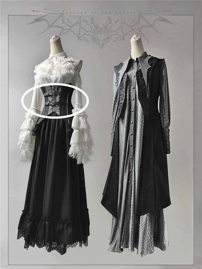 Blouse or Vest Lolita Scottish Tartan Cloth