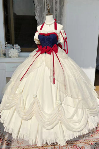 The Snow White Dairy Lolita Princess Dress Set