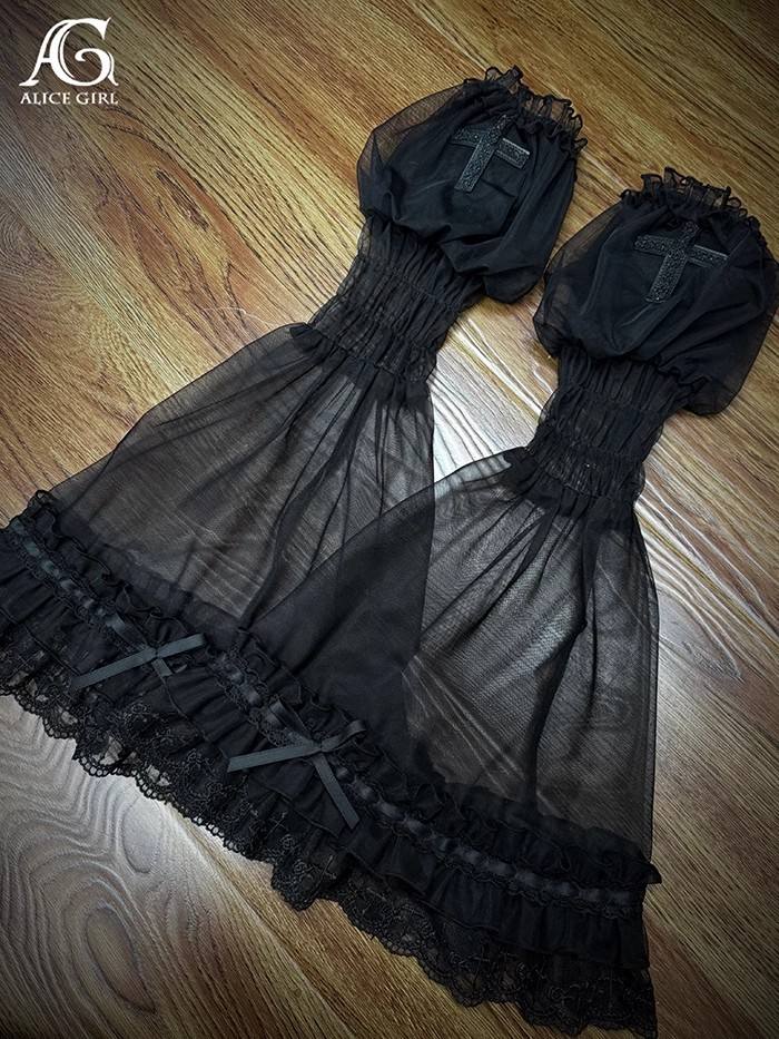 Alice Girl Corset Lolita Sleeves +Headdress