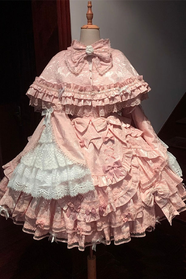 Lost Aqua Hybird Doll Lolita Dress Full Set
