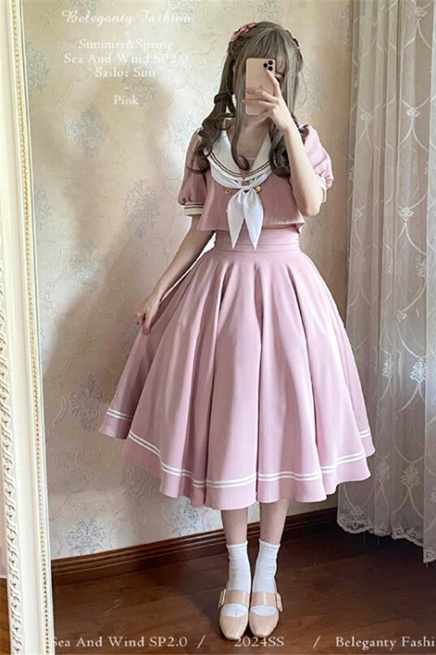 Beleganty Fashion Lolita Sea and Wind Elegant Lolita Dress My Lolita Dress