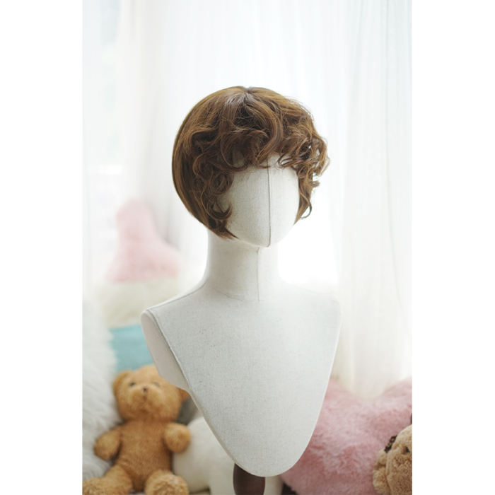 Yuchashui Bobo Short Wigs and Short Curly Wigs Ponytail