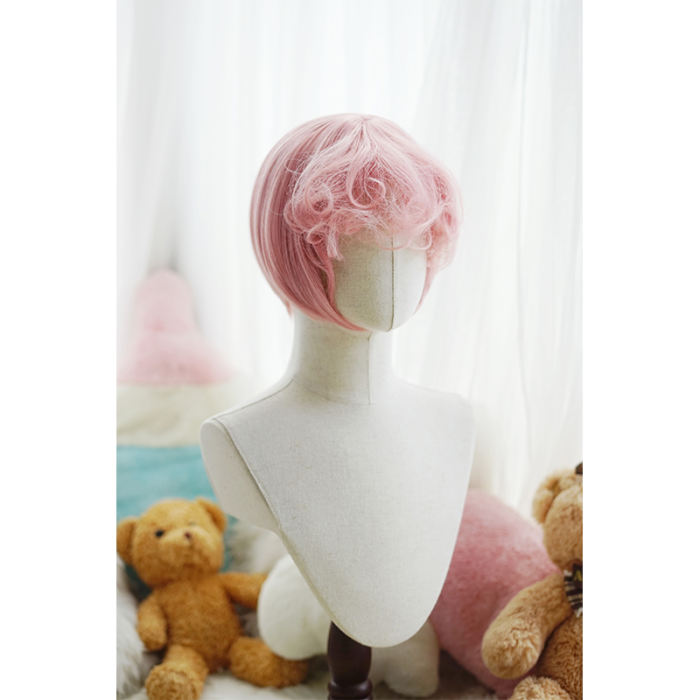 Yuchashui Bobo Short Wigs and Short Curly Wigs Ponytail