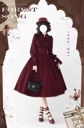 Forest Song  Asteris Lolita Skirt and Blouse