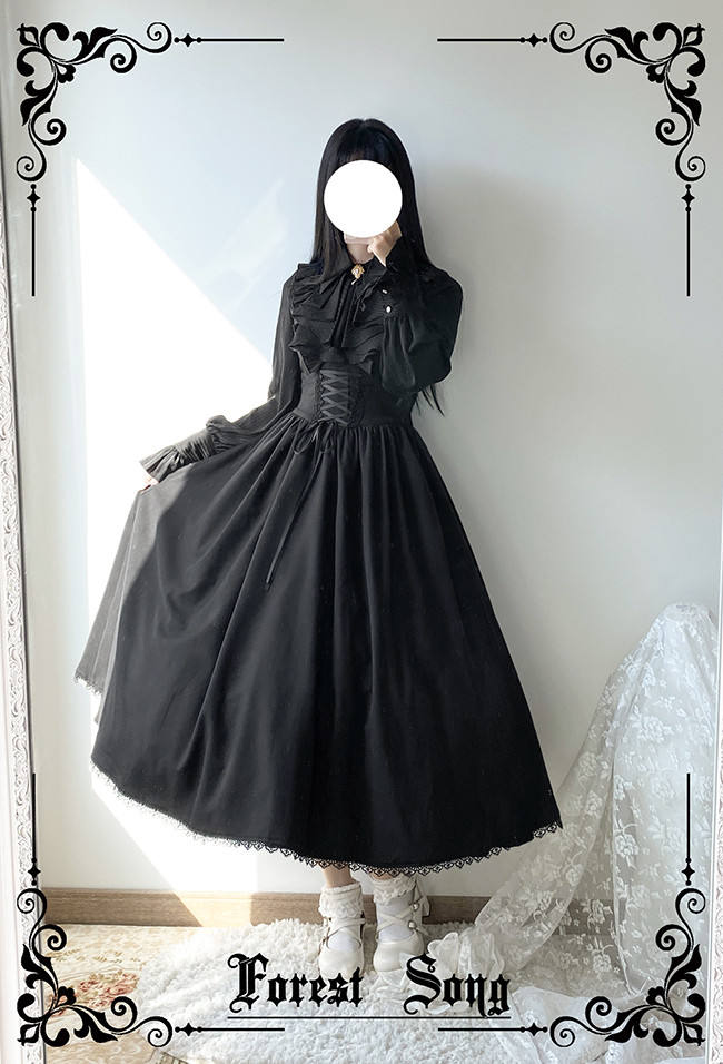 Forest Song  Asteris Lolita Skirt and Blouse