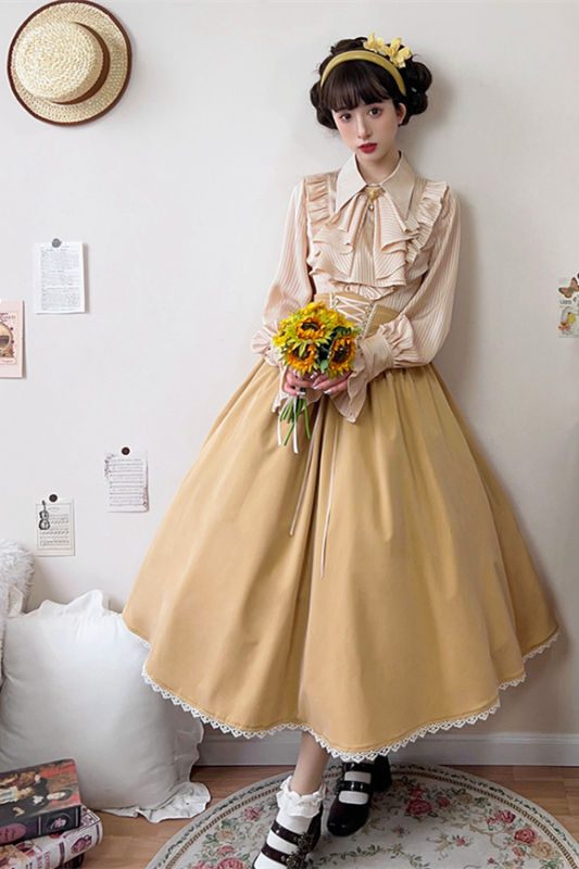 Forest Song  Asteris Lolita Skirt and Blouse