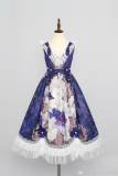 Vault Garden Iris Printed Lolita Jumper Dress
