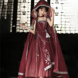 Dream of the Milky Way Han Style Lolita Dress and Cape