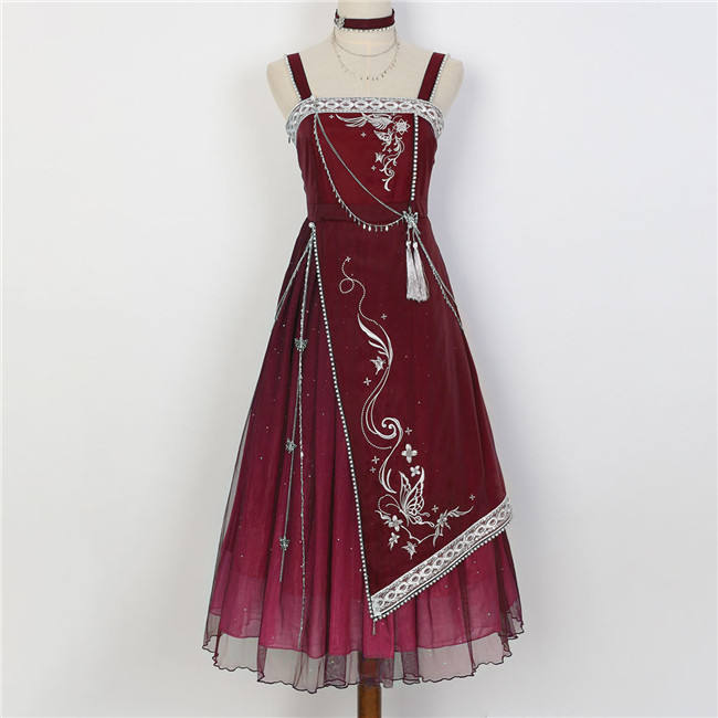 Dream of the Milky Way Han Style Lolita Dress and Cape