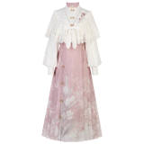 To Tulip Han Style Top and Skirt