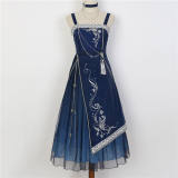 Dream of the Milky Way Han Style Lolita Dress and Cape