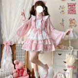 Angel Kitty Maid Lolita Skirt, Top and Apron