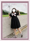 Sailor Style Black Plus Size Lolita Dress