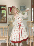 Withpuji Rose Garden Lolita Dress, Bolero and Accessories