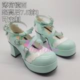 Six Colors Flat Lolita Shoes