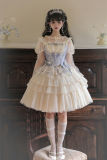 Nine Ode Mist Moon Light Ballet Lolita Skirt, Top and Accessories - In Stock