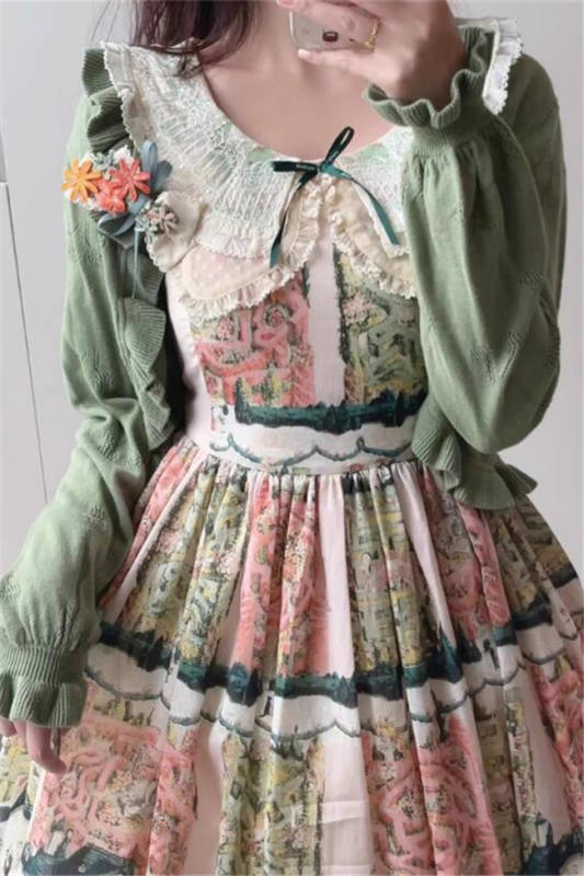 Little Dipper Cherry~ Sweet Lolita Bolero In Stock