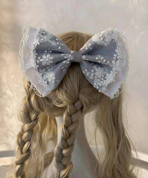 Smoothy Clouds Whale Prints Lolita Jumper Dress Set
