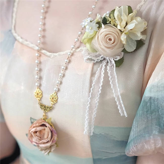 Miss Point Oil Painting Lolita Accessories