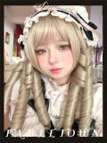 Fabletown Retro Roman Curly Ponytail Lolita Wigs