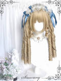 Fabletown Retro Roman Curly Ponytail Lolita Wigs