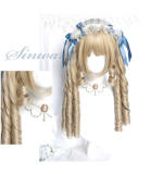 Fabletown Retro Roman Curly Ponytail Lolita Wigs