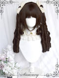 Fabletown Retro Roman Curly Ponytail Lolita Wigs