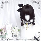 Fabletown Retro Roman Curly Ponytail Lolita Wigs