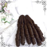 Fabletown Retro Roman Curly Ponytail Lolita Wigs
