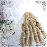 Fabletown Retro Roman Curly Ponytail Lolita Wigs