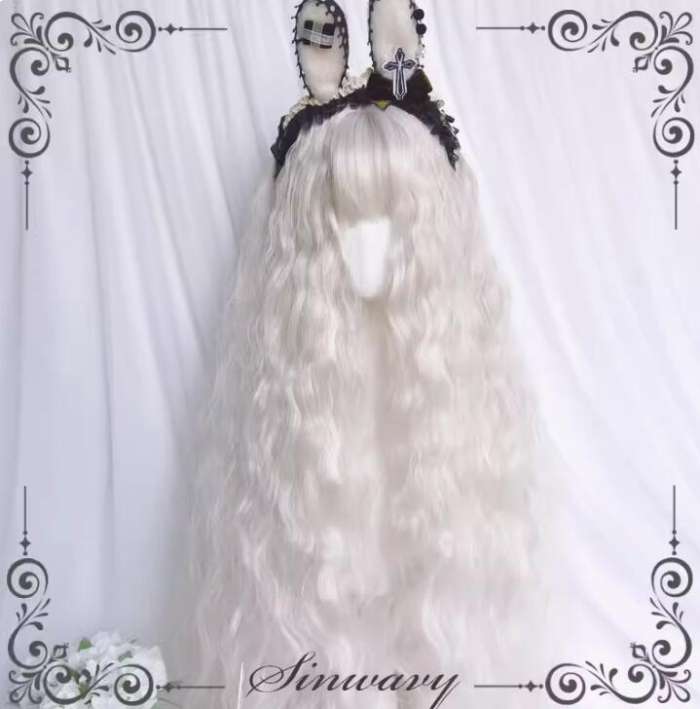 Waltz Sweet Pink Long Wavy Lolita Wigs