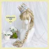 Waltz Sweet Pink Long Wavy Lolita Wigs