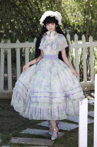 Withpuji Enchanting Dream Chiffon Lolita Dress