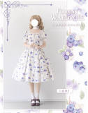 Forest Wardrobe Forest Basket Classic Lolita Dress