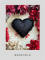 Black Heart Shaped Pin -Large