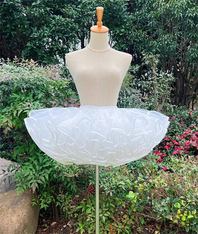 25cm/30cm Super Puffy Organza Lolita Petticoat